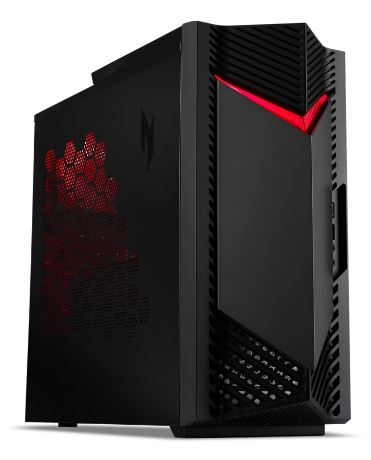 Acer Nitro 50 N50-656 - Tower - Core i7 i7-14700F / 2.1 GHz - RAM 32 GB - SSD 1.024 TB - NVMe - GeFo