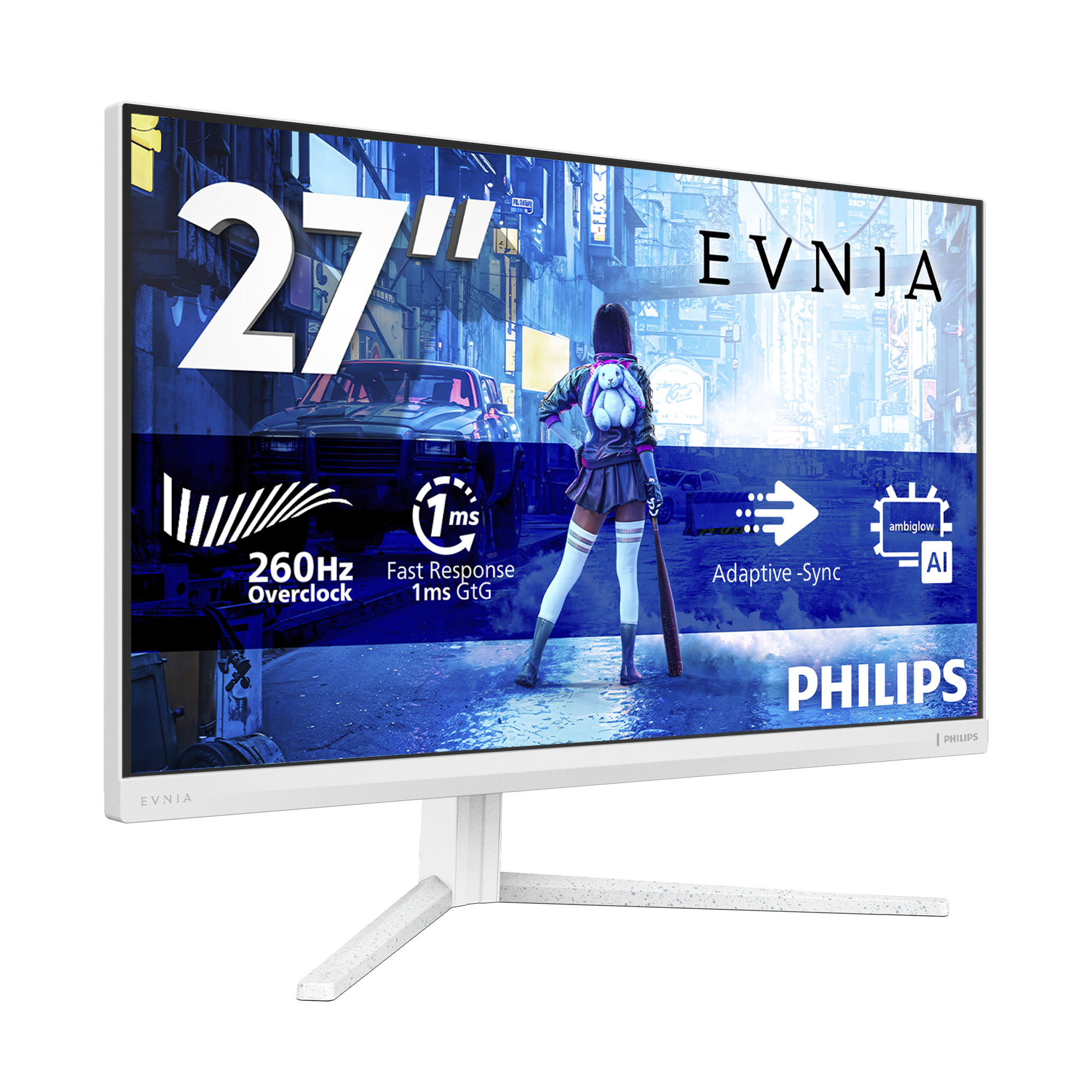 Philips Evnia 5000 Series 27M2N5201P Monitor 68.6cm (27") Full HD, IPS, 0.3ms, HDMI, Displayport