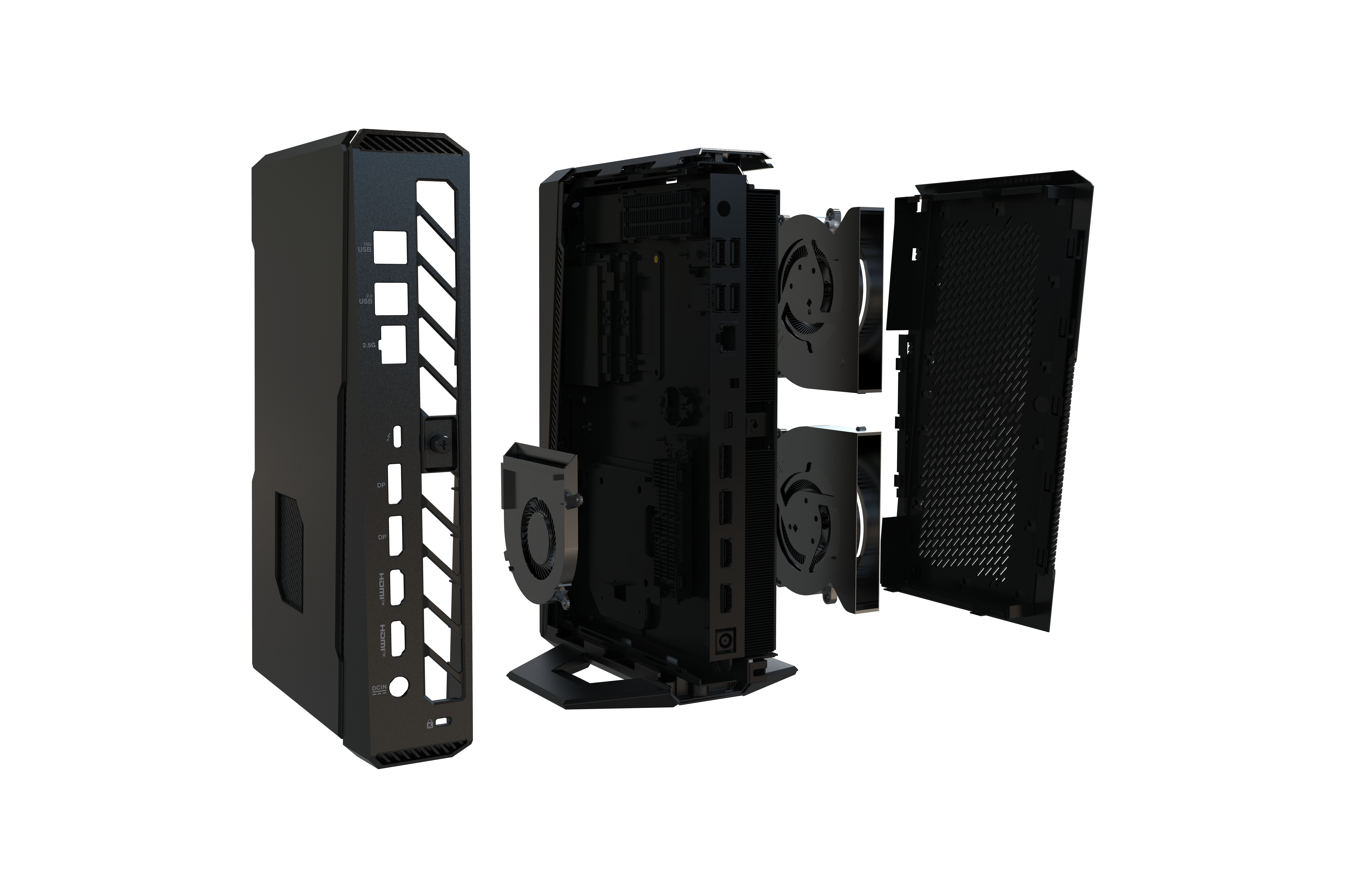 ASUS ROG NUC 15 Perf. Kit RNUC15JNK7X50002, Core Ultra 7 255HX, 2x DDR5 SO-DIMM, 2x PCIe, RTX 5060
