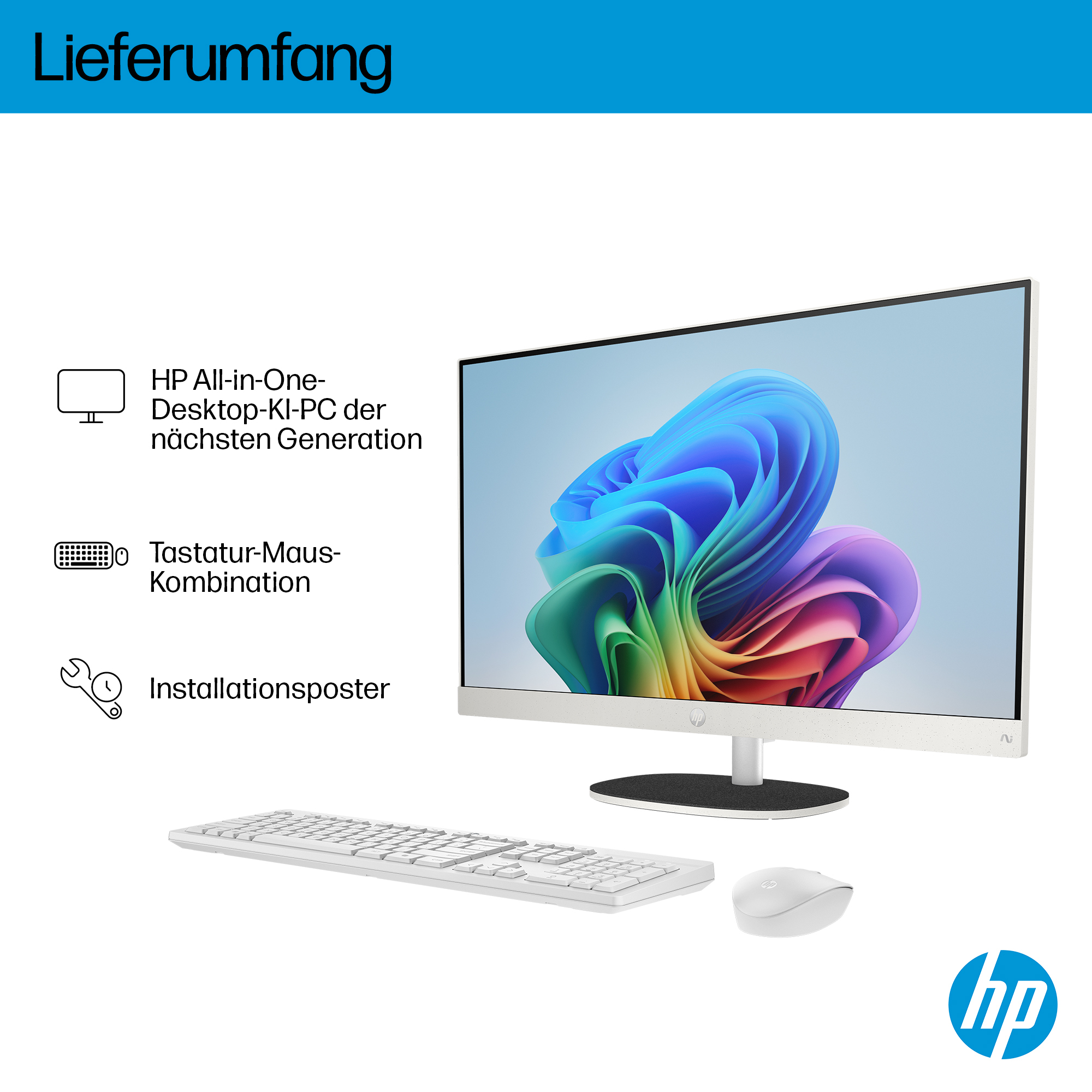 HP Next Gen 24-ct2054ng - All-in-One (Komplettlösung) - Ryzen AI 5 340 - RAM 16 GB - SSD 1 TB - NVMe