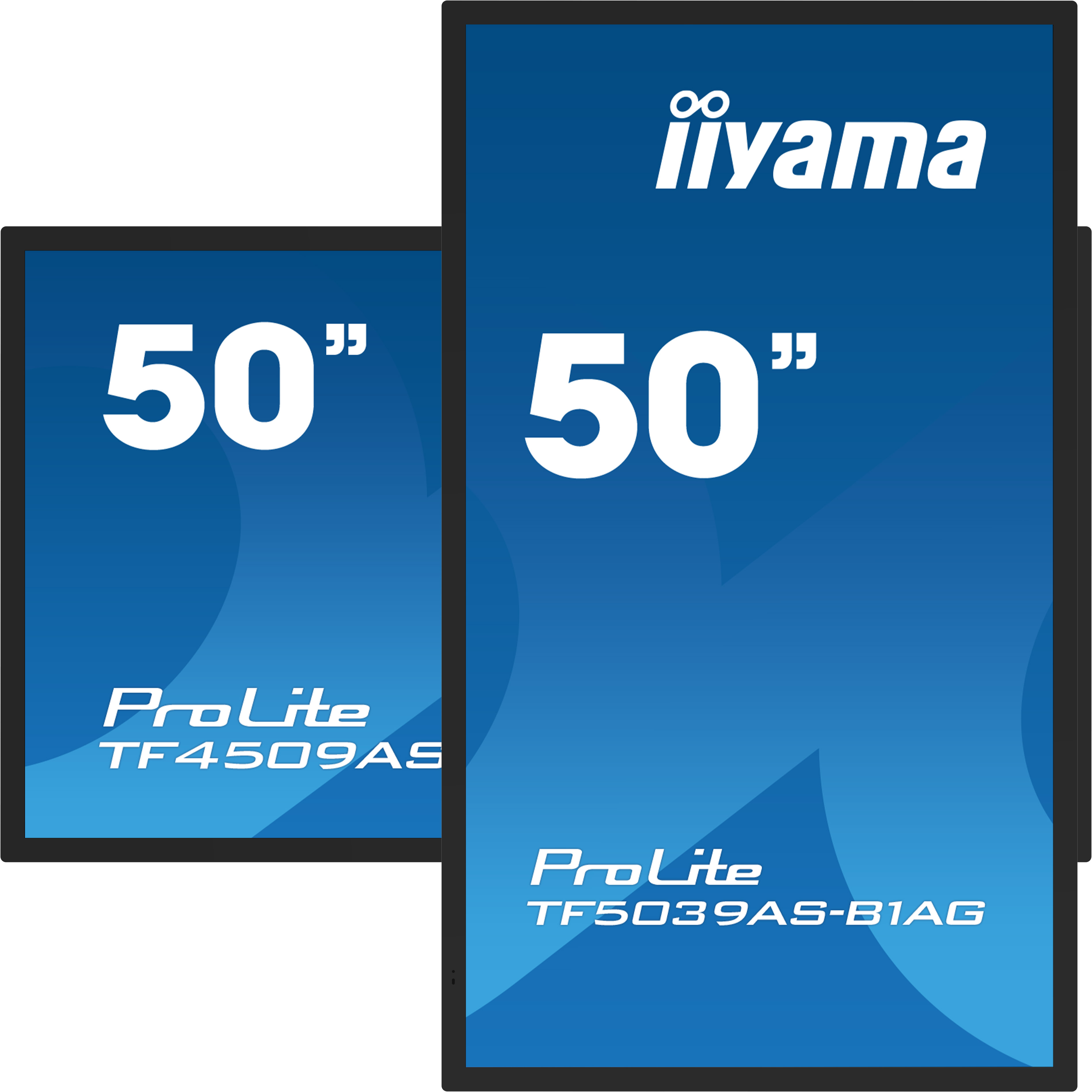 Iiyama TF5039AS-B1AG, Digital Signage Flachbildschirm, 125,7 cm (49.5"), LED, 3840 x 2160 Pixel, 24/