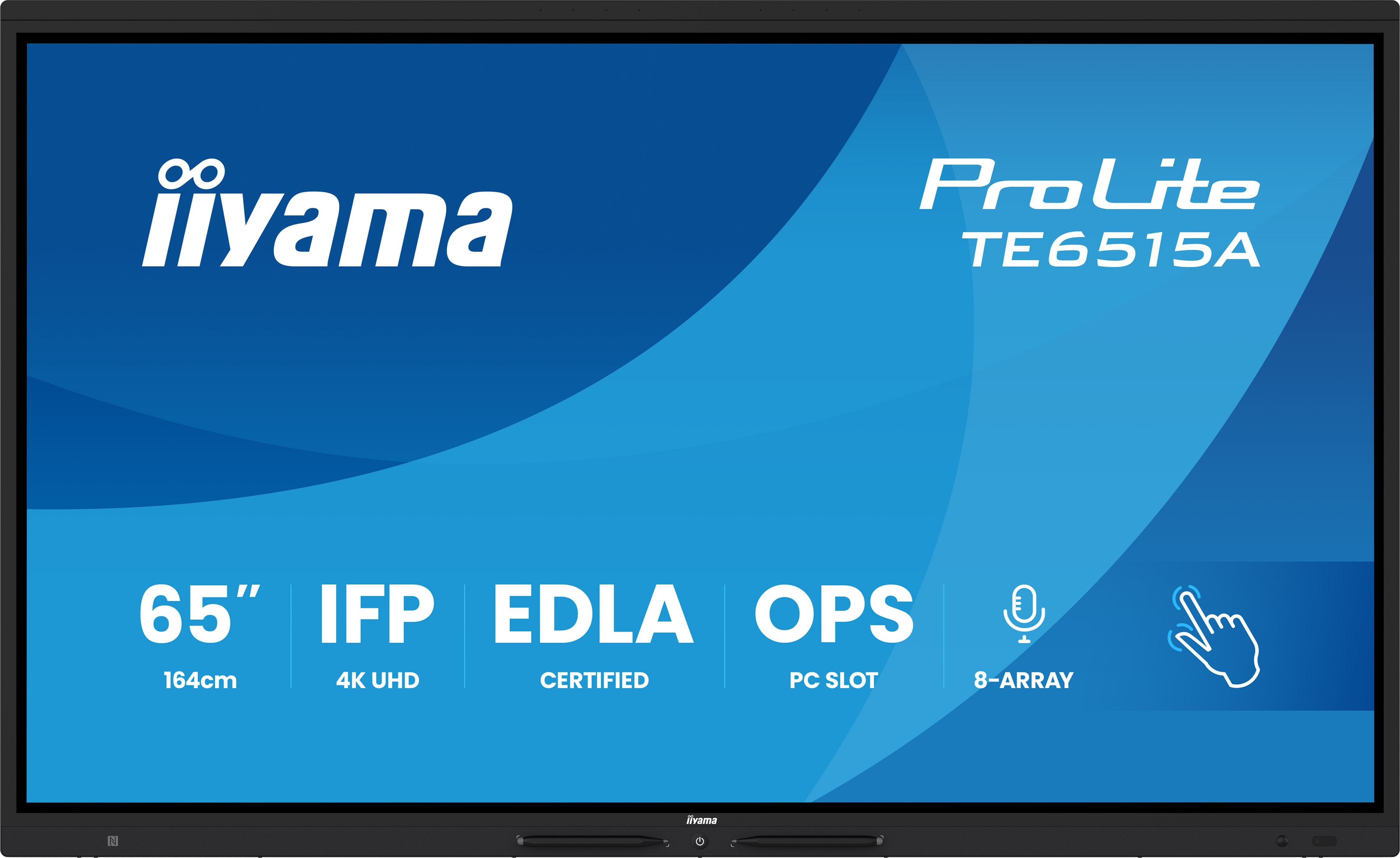Iiyama 65"W IFP 40-Points Bonded DeepContrast I