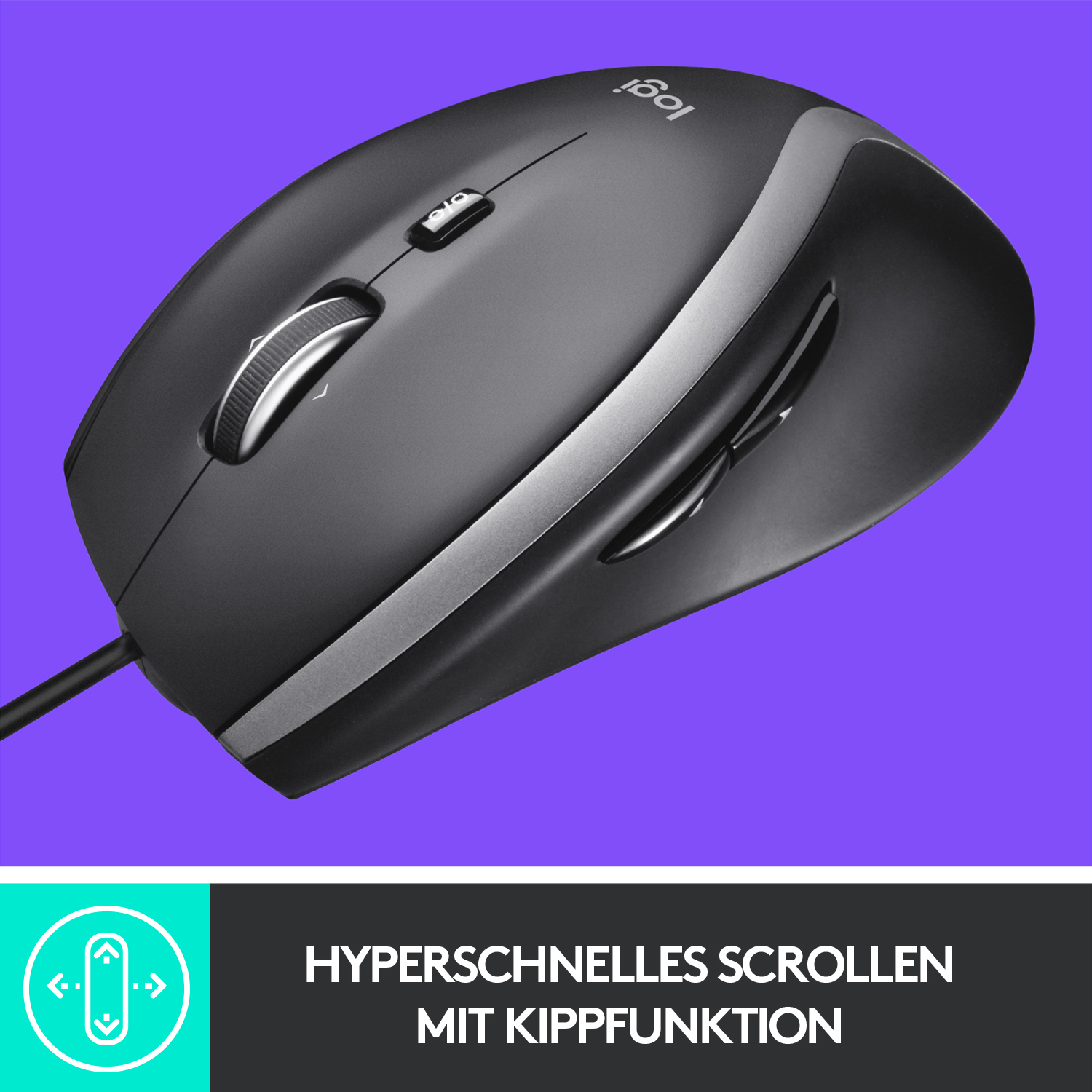 Logitech M500s Advanced Corded Mouse - Maus