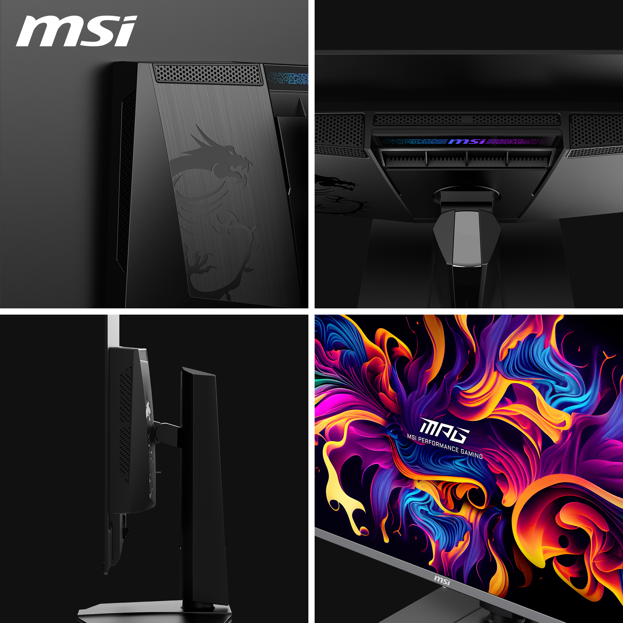 MSI MPG 322URXDE QD-OLED, 31.5" 4K UHD, 240Hz, 0.03ms, HDR, anti-glare
