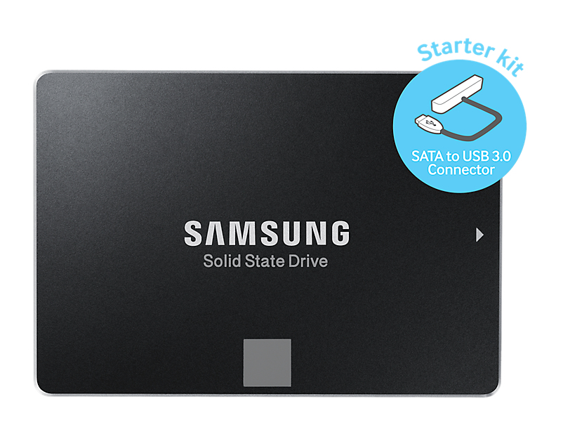 Samsung 850 EVO MZ-75E250 - SSD - verschlüsselt - 250 GB - intern - 2.5" (6.4 cm)