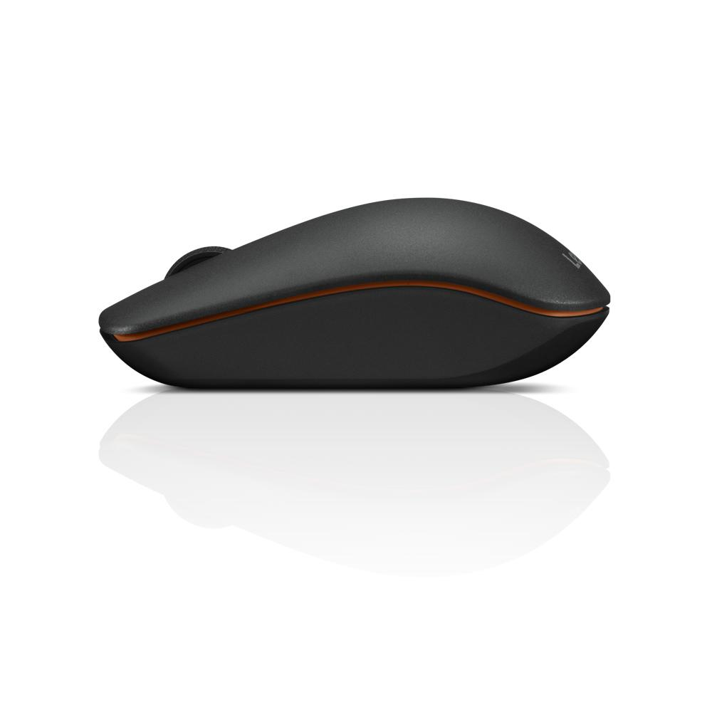 Lenovo 400 - Maus - rechts- und linkshändig - optisch - 3 Tasten - kabellos - 2.4 GHz - kabelloser E