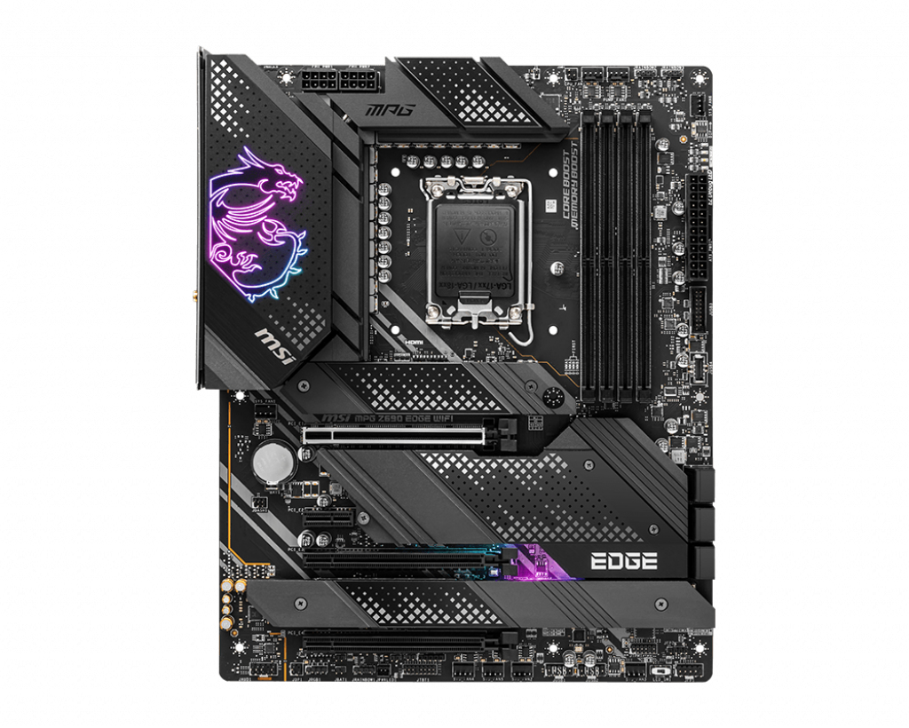 MSI MPG Z690 EDGE WIFI, Intel, LGA 1700, Intel® Celeron®, Intel® Core? i3, Intel® Core? i5, Intel® C