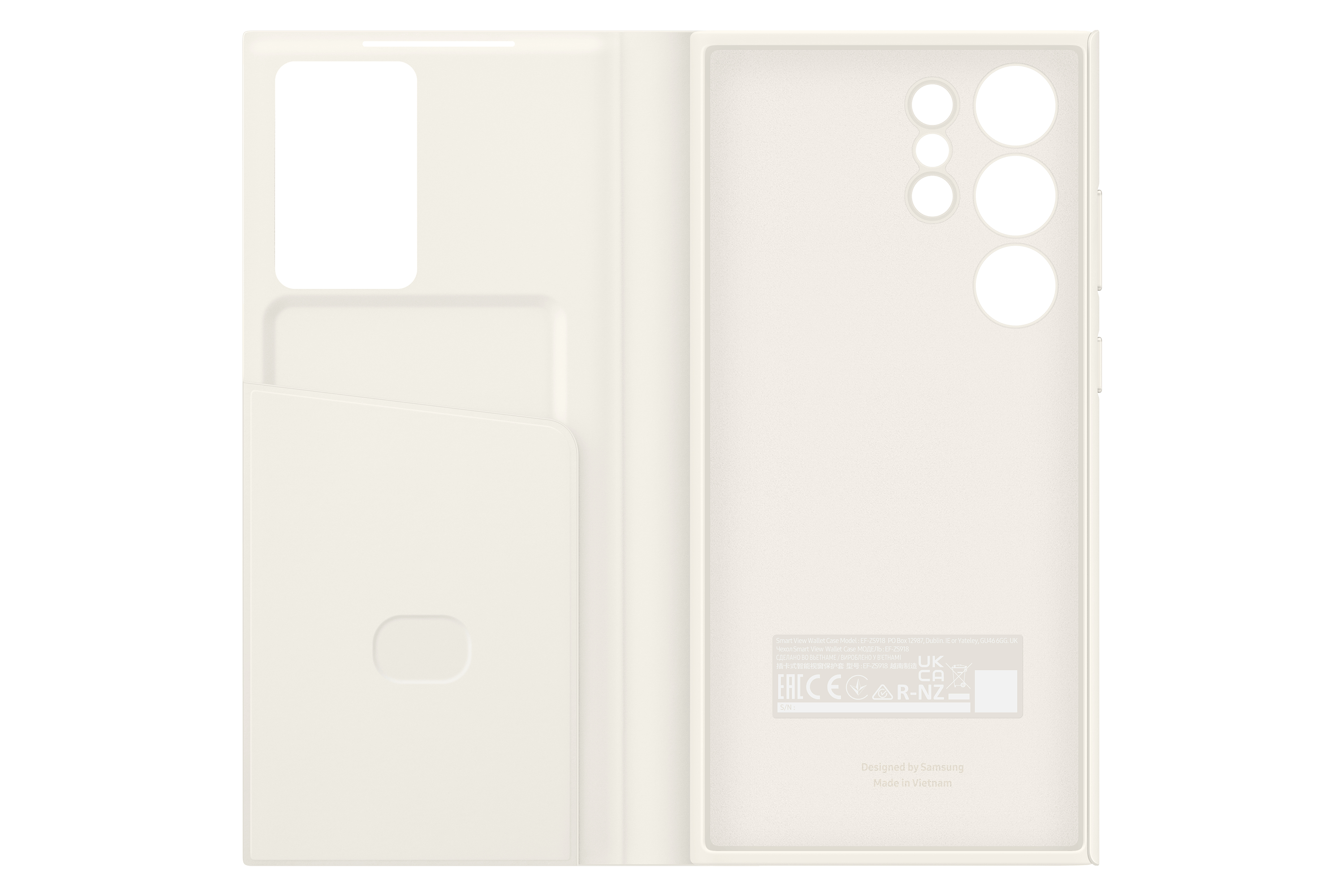 Samsung EF-ZS918 - Flip-Hülle für Mobiltelefon