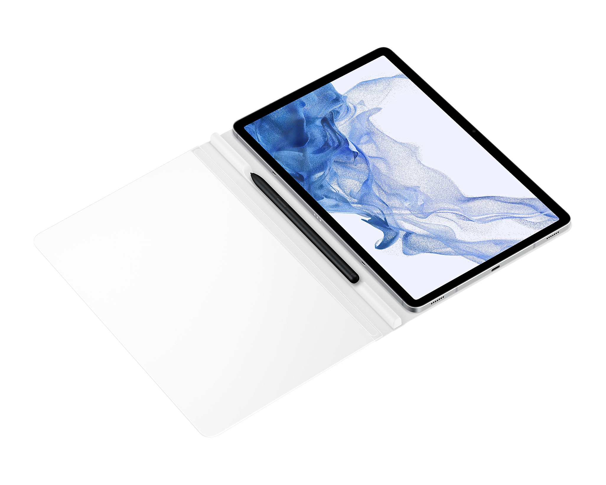 Samsung EF-ZX700 - Flip-Hülle für Tablet - weiß