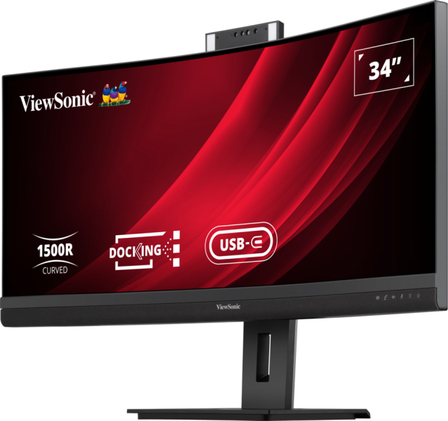 B-WARE - ViewSonic VG3457CV Curved-Monitor 86,4cm (34") UWQHD, VA, 5ms, HDMI, Displayport, USB