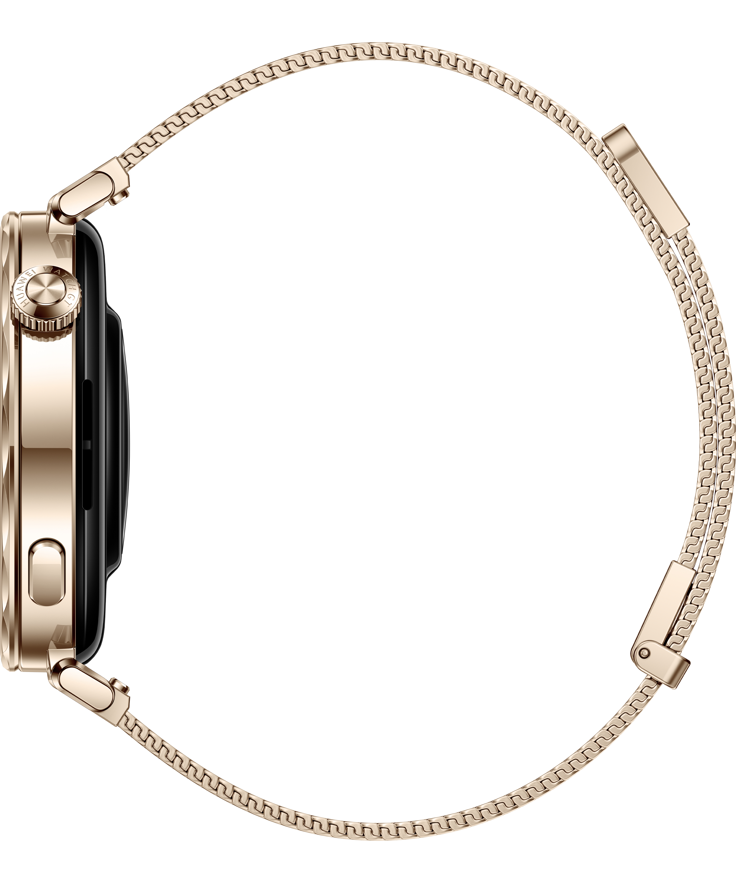 Huawei Watch GT 5 - 41 mm - Edelstahl - intelligente Uhr mit Milanese Riemen - Handgelenkgröße: 130-