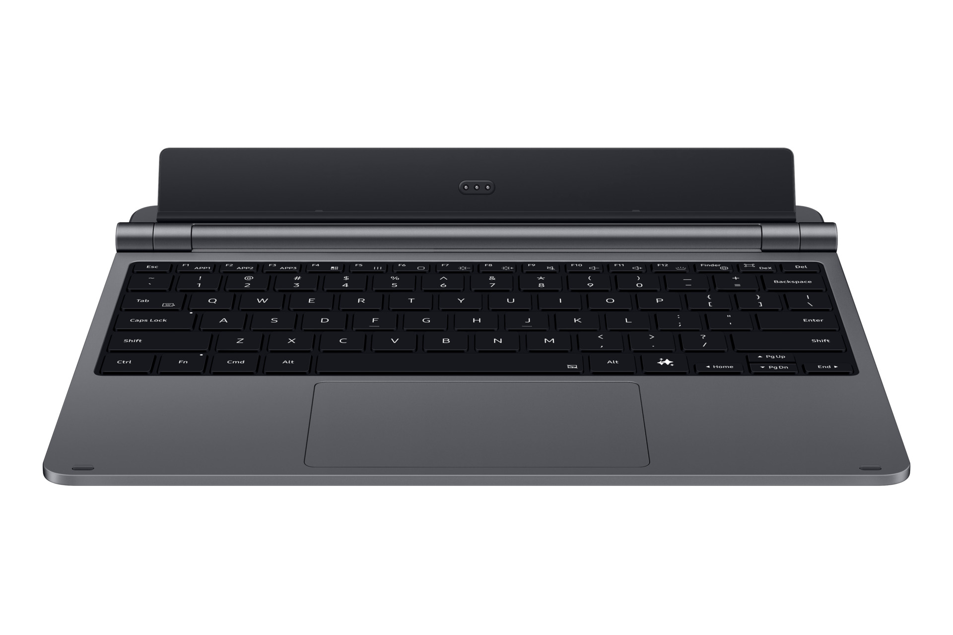 Samsung Pro Keyboard für das Galaxy Tab S12+, QWERTZ, Deutsch, Touchpad, Samsung, Galaxy Tab S12+, S