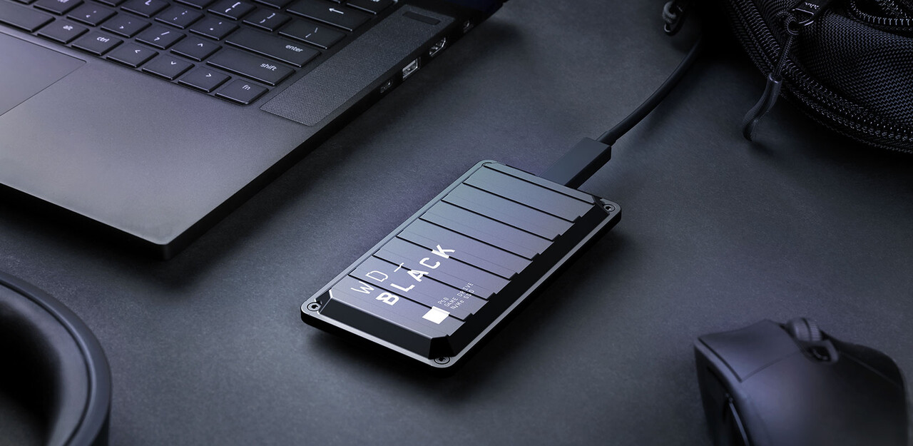 Western Digital WD_BLACK P50 Game Drive SSD 4TB, USB-C 3.2