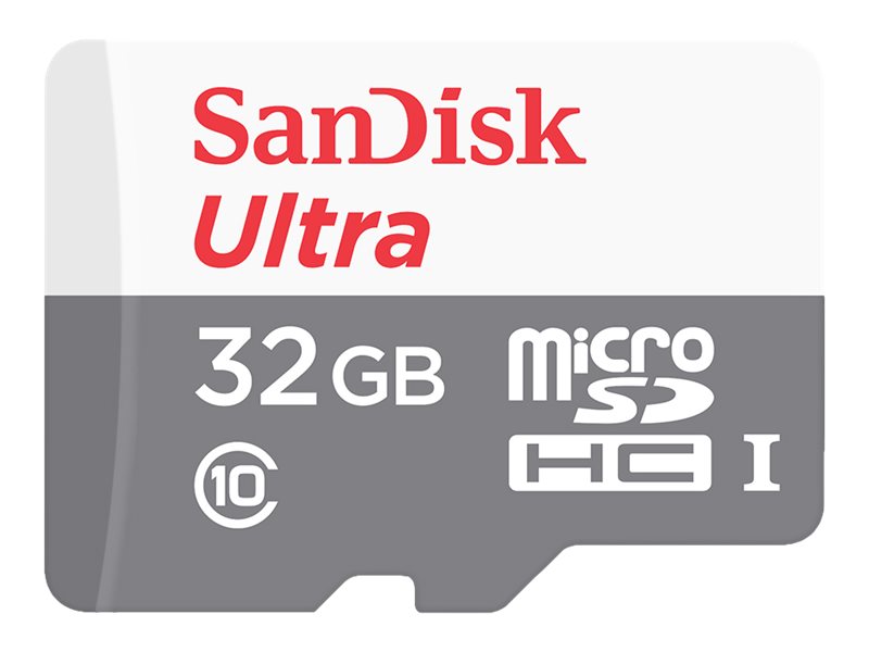 SanDisk Ultra - Flash-Speicherkarte (microSDHC/SD-Adapter