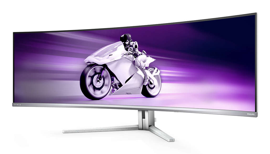 Philips Evnia 8000 Series 49M2C8900 Curved-Monitor 124.5 cm (49") DQHD, OLED, 0.03ms, HDMI, DP