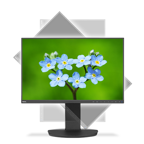 NEC Display MultiSync EA231WU-BK - LED-Monitor - 58.4 cm (23")