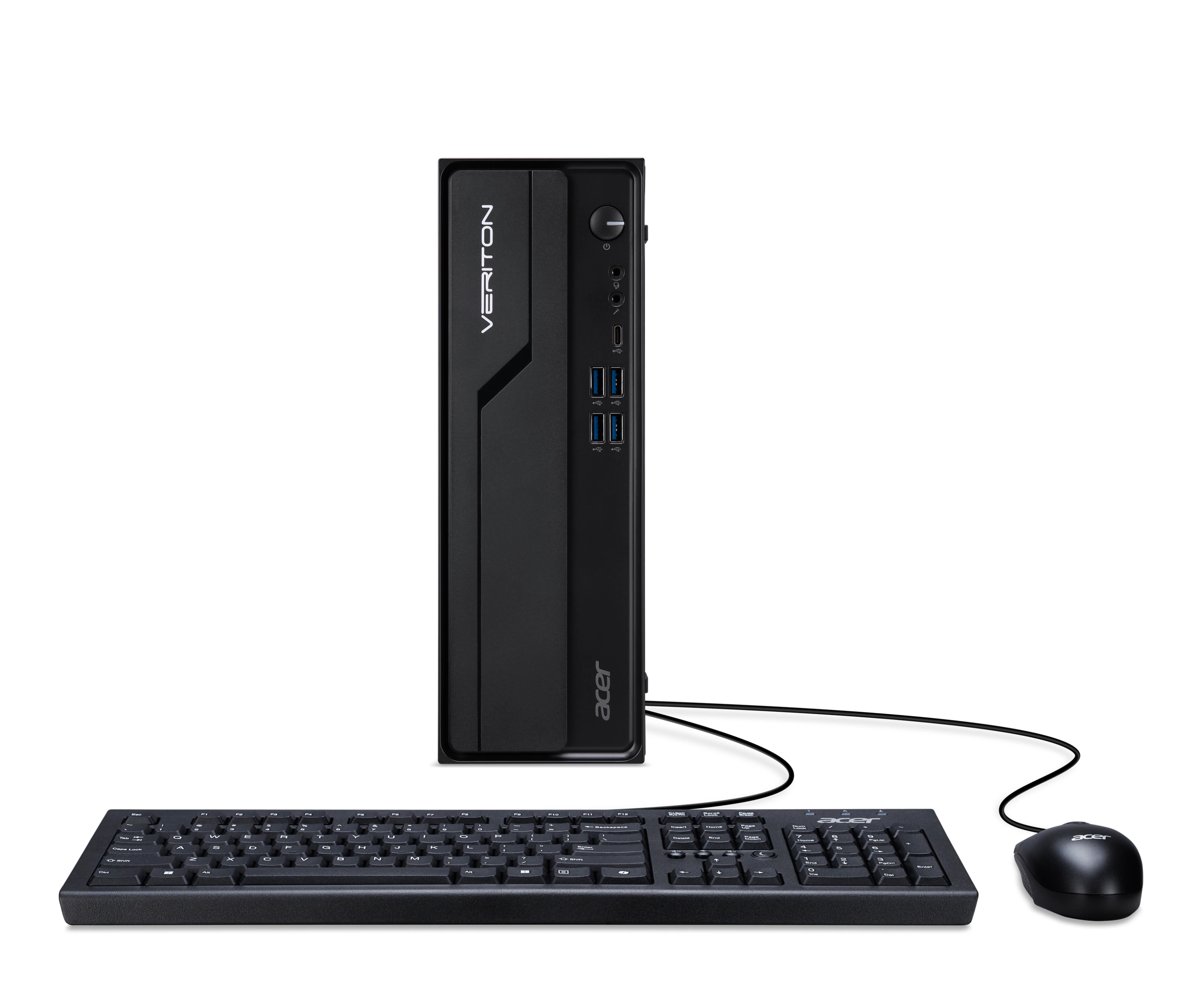 Acer Veriton X2 VX1720G - Compact Tower - Core i5 i5-14450HX / 1.8 GHz - RAM 16 GB - SSD 512 GB - UH
