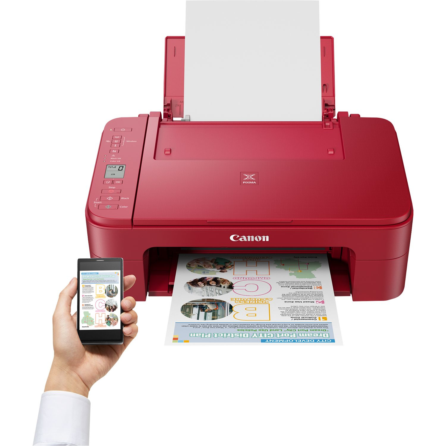 Canon PIXMA TS3352 - Multifunktionsdrucker - Farbe - Tintenstrahl - 216 x 297 mm (Original)
