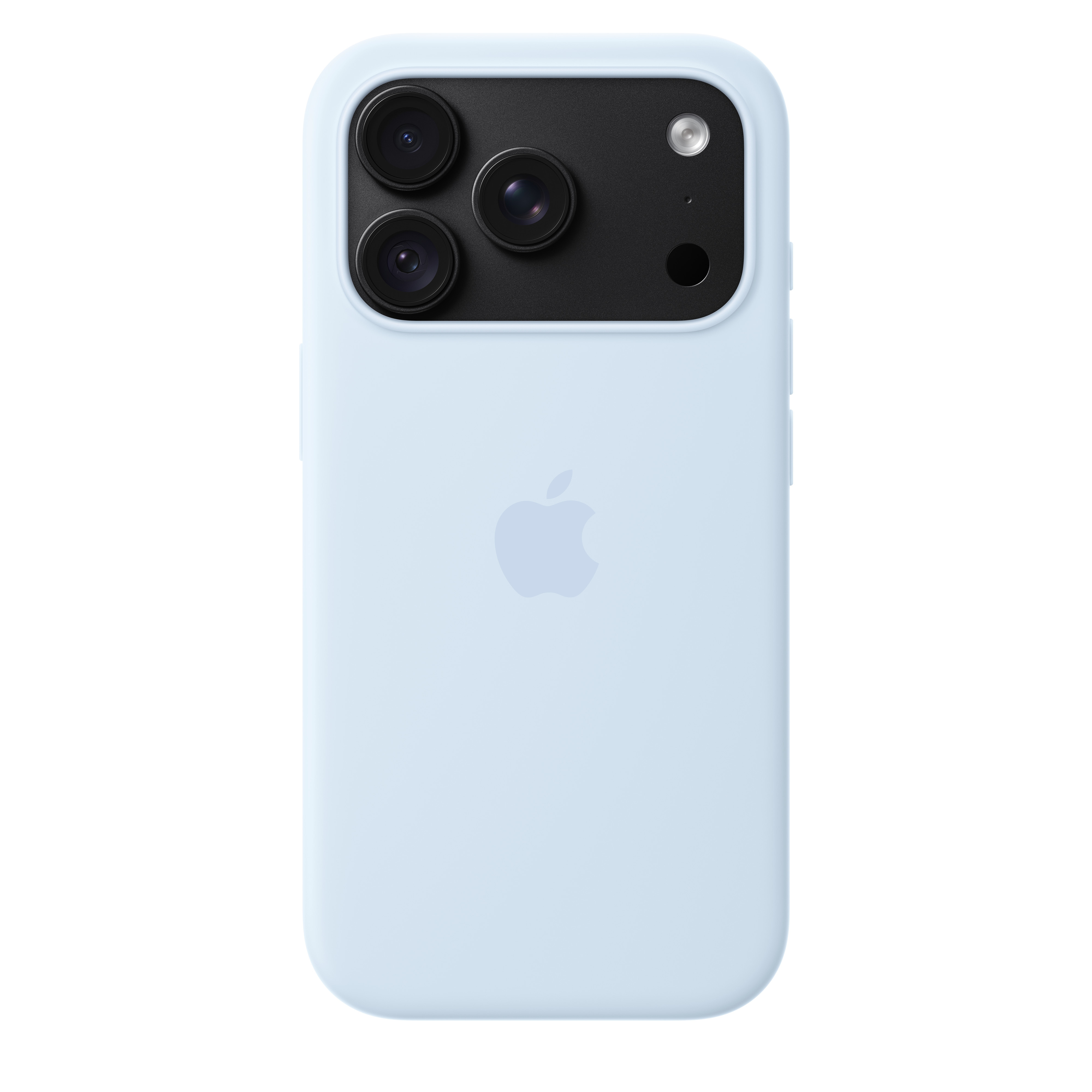 Apple iPhone 18 Pro Silicone Case with MagSafe Crisp Blue