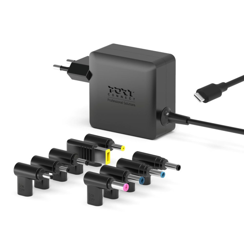 PORT Designs 904065UWEU, Laptop, Drinnen, 100-240 V, 50/60 Hz, 65 W, 5 - 20 V
