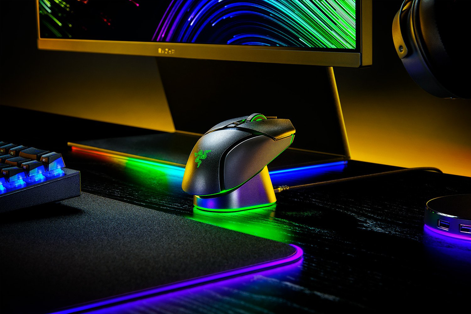 Razer Mouse Dock Pro - Kabelloses Ladegerät