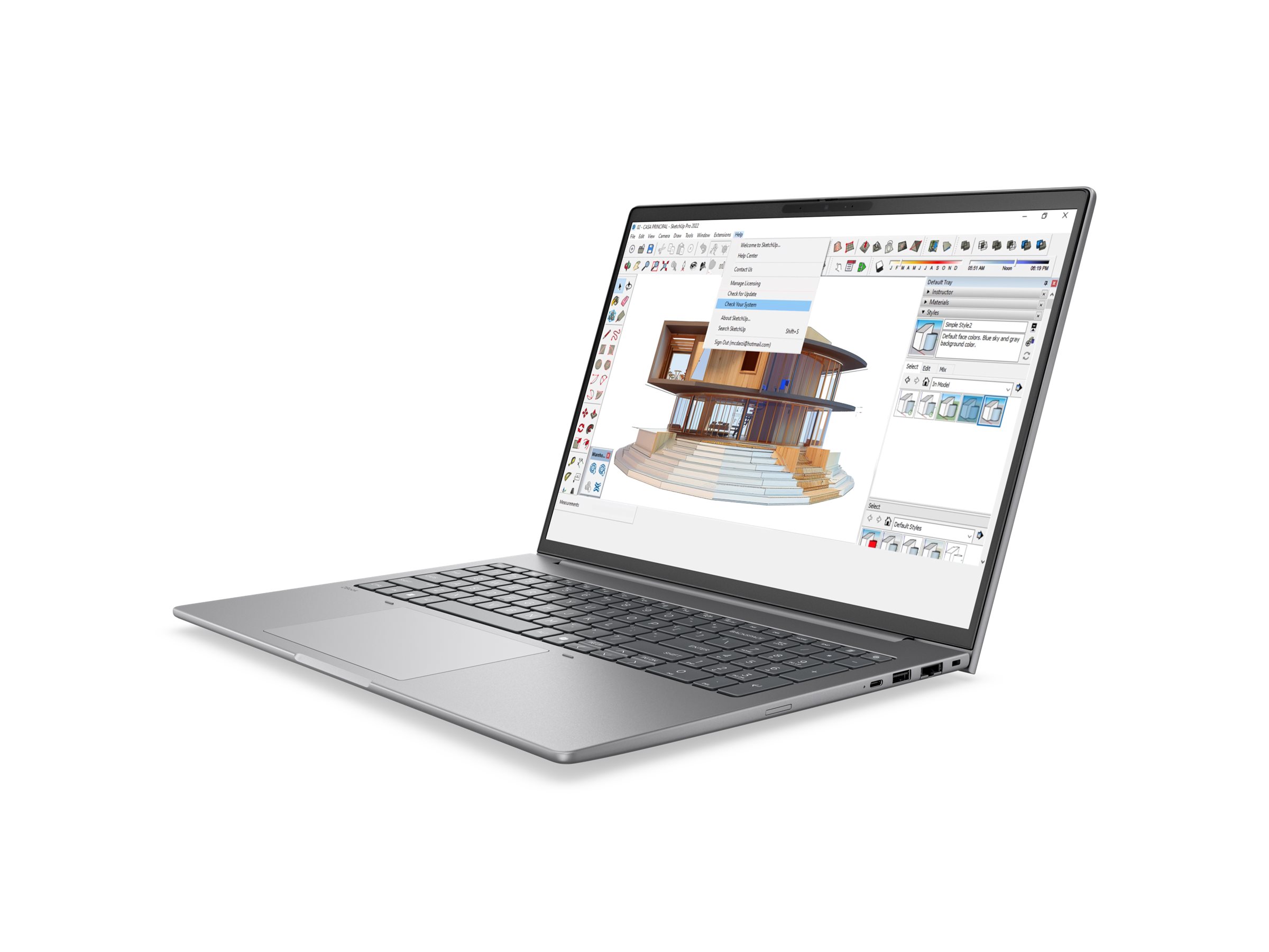 HP ZBook 8 G2a 16, 16" WUXGA, Ryzen AI 7 PRO 450, 48GB RAM, 1TB SSD, Win11 Pro