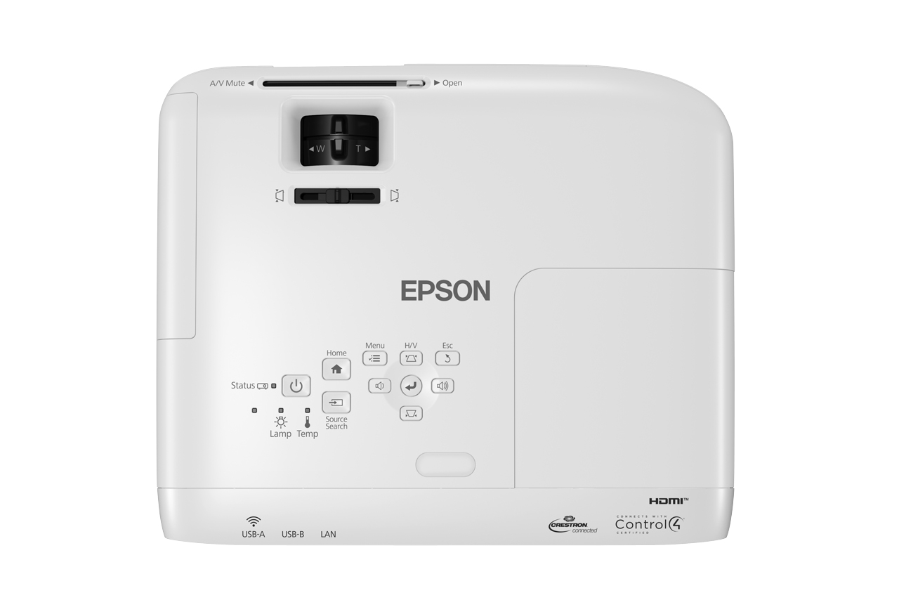 Epson EB-W49 - 3-LCD-Projektor - tragbar - 3800 lm (weiß)