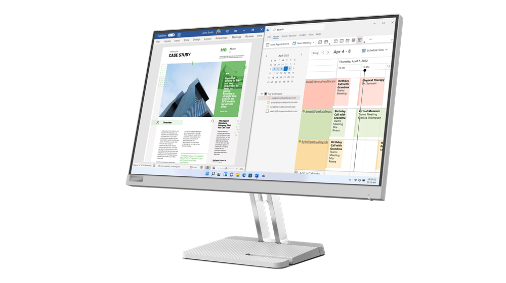 Lenovo L25e-40 - LED-Monitor - 63.5 cm (25") (24.5" sichtbar)