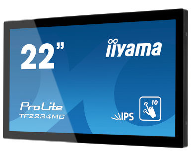 Iiyama ProLite TF2234MC, 54,6 cm (21.5"), 1920 x 1080 Pixel, Full HD, LED, 8 ms, Schwarz