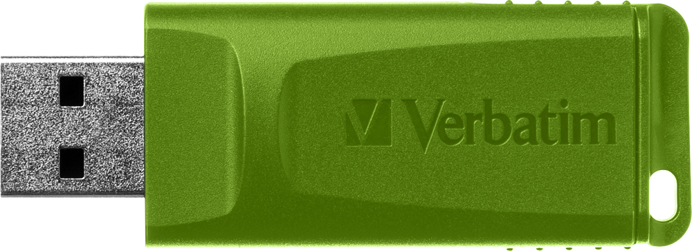 Verbatim Slider - USB-Flash-Laufwerk - 16 GB - USB 2.0 - Blau, Rot, grün (Packung mit 3)