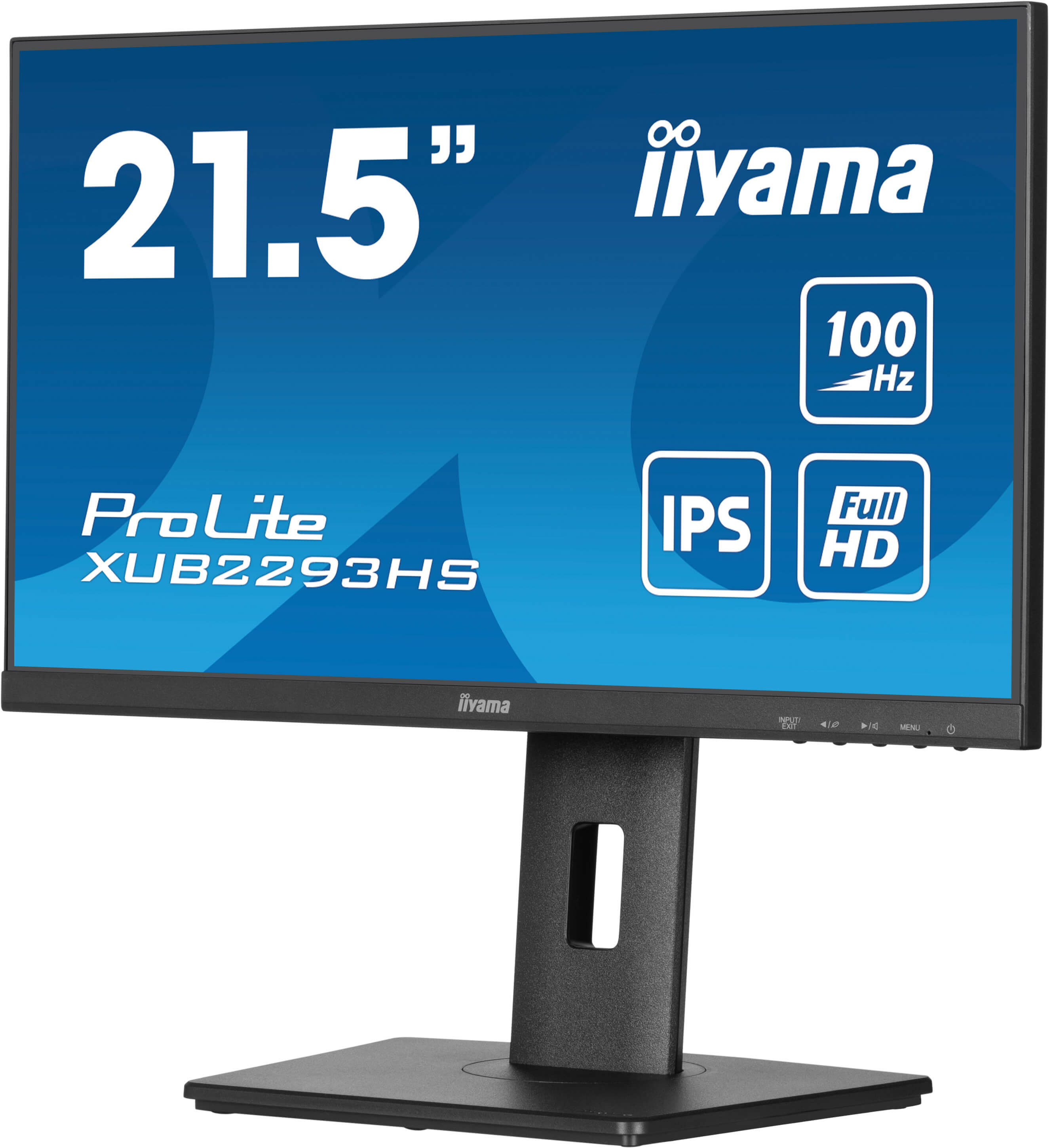 iiyama ProLite XUB2293HS-B6 Monitor 54.6 cm (21.5") Full HD, IPS, 4ms, HDMI, Displayport