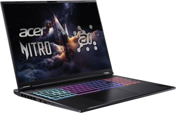 Acer Nitro 18 AI AN18-61 - AMD Ryzen AI 7 350 / 2 GHz - Win 11 Home - GeForce RTX 5060 - 16 GB RAM -