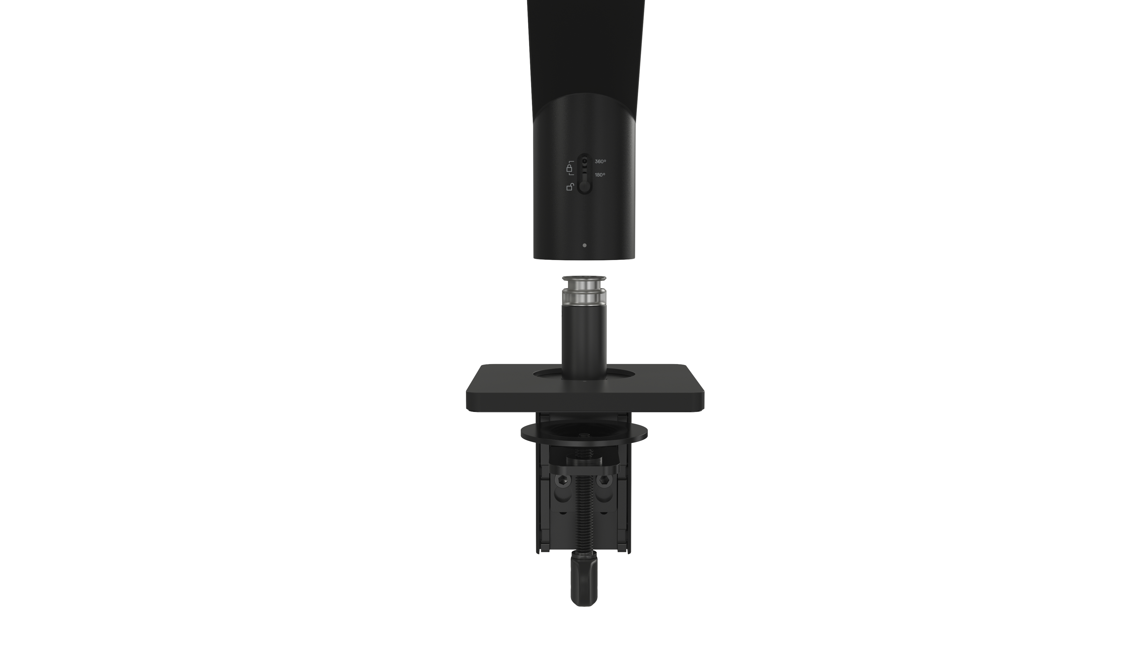 Dell Single Monitor Arm - MSA20, 10 kg, 48,3 cm (19"), 96,5 cm (38"), Höhenverstellung, Schwarz