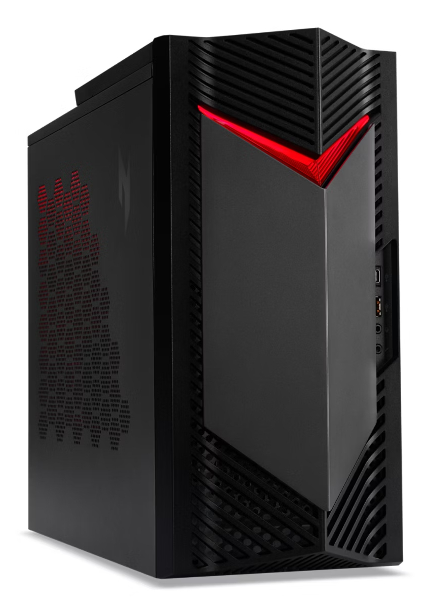 Acer Nitro 50 N50-656 - Tower - Core i7 i7-14700F / 2.1 GHz - RAM 16 GB - SSD 512 GB - NVMe - GeForc