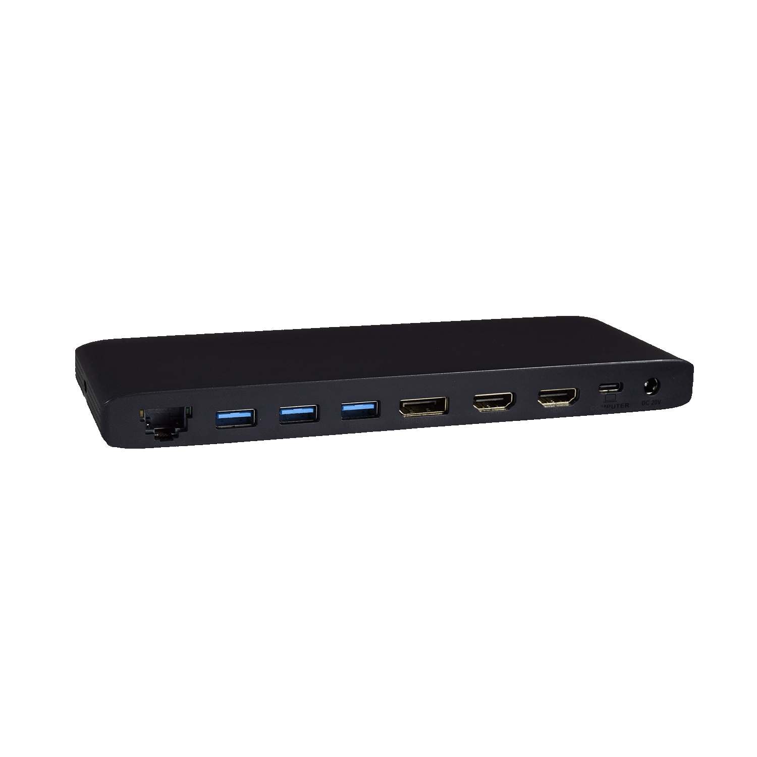 V7 DOCKUCPT3D - Dockingstation - USB-C - 2 x