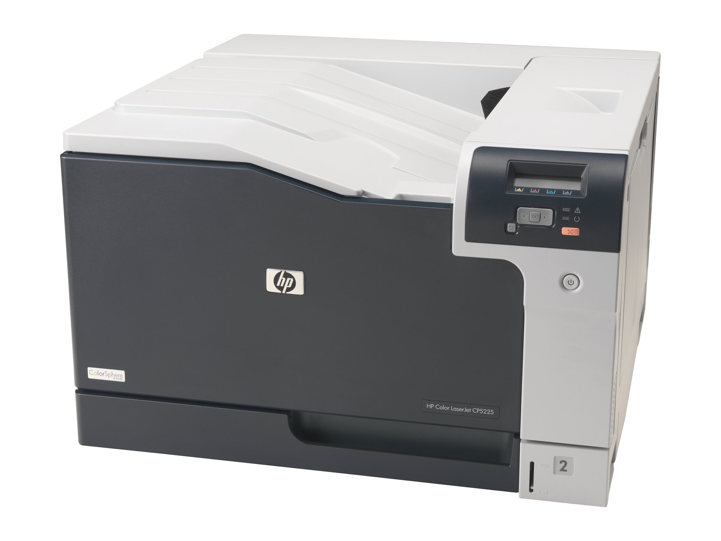 HP Color LaserJet Professional CP5225n - Drucker - Farbe - Laser - A3 - 600 x 600 dpi - bis zu 20 Se