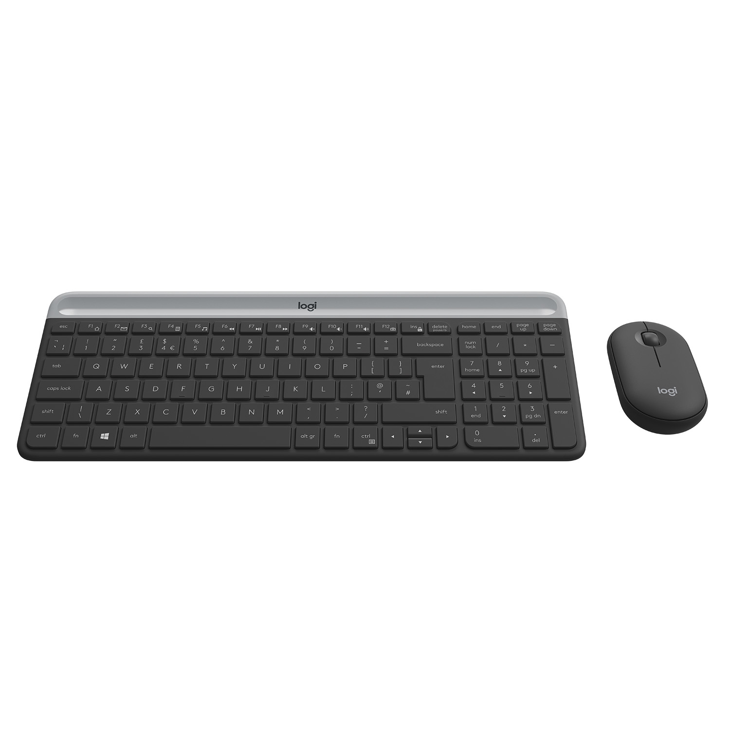Logitech Slim Wireless Combo MK470 - Tastatur-und-Maus-Set