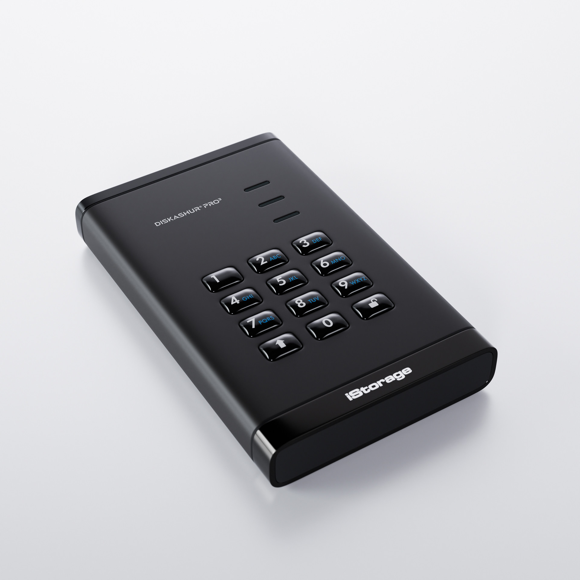 iStorage diskAshur PRO³ - SSD - verschlüsselt - 4 TB - extern (tragbar)