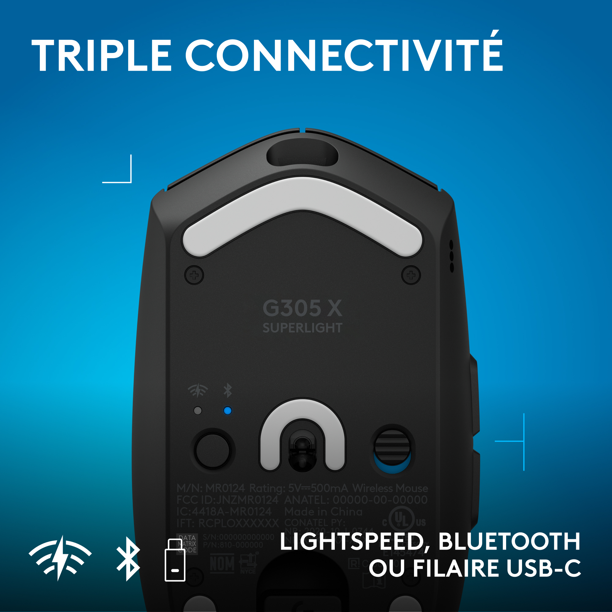 Logitech G G305 X SUPERLIGHT - Maus - optisch