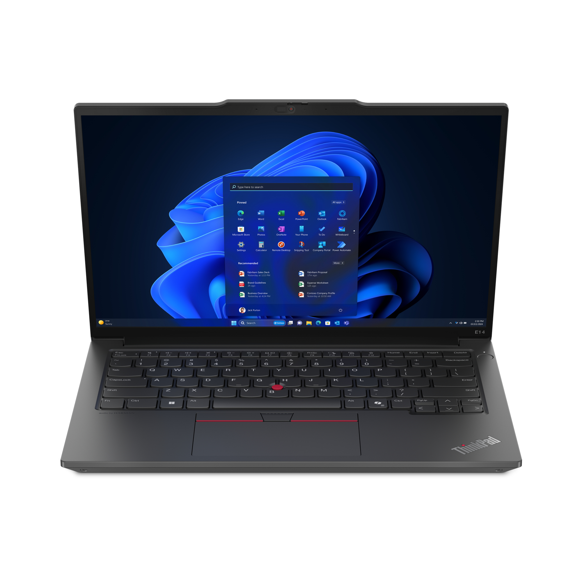 Lenovo ThinkPad E14 Gen 6 (Intel), 14" WUXGA, Core Ultra 5 125H, 16GB RAM, 512GB SSD, Win11 Pro