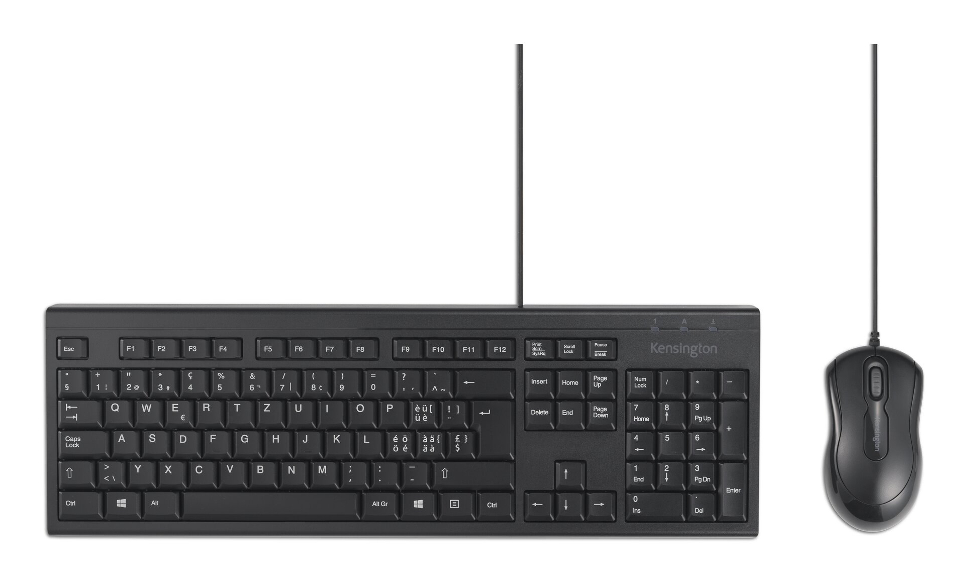 Kensington KM100 EQ - Tastatur-und-Maus-Set