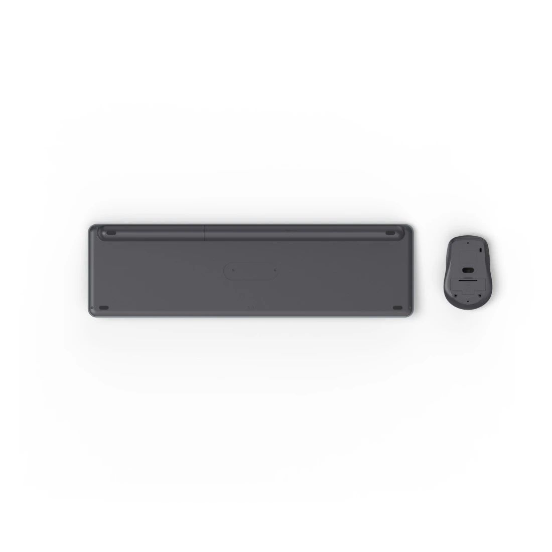 Hama WKM-550, Kabellos, RF Wireless + Bluetooth, Scherenschalter, QWERTZ, Schwarz, Maus enthalten