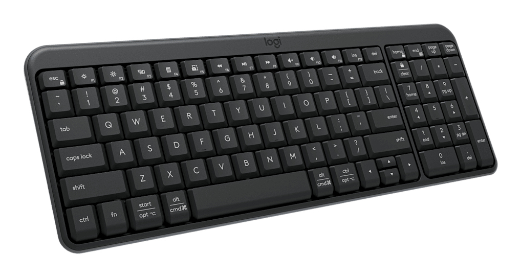 Logitech K250 - Tastatur - kabellos - Bluetooth