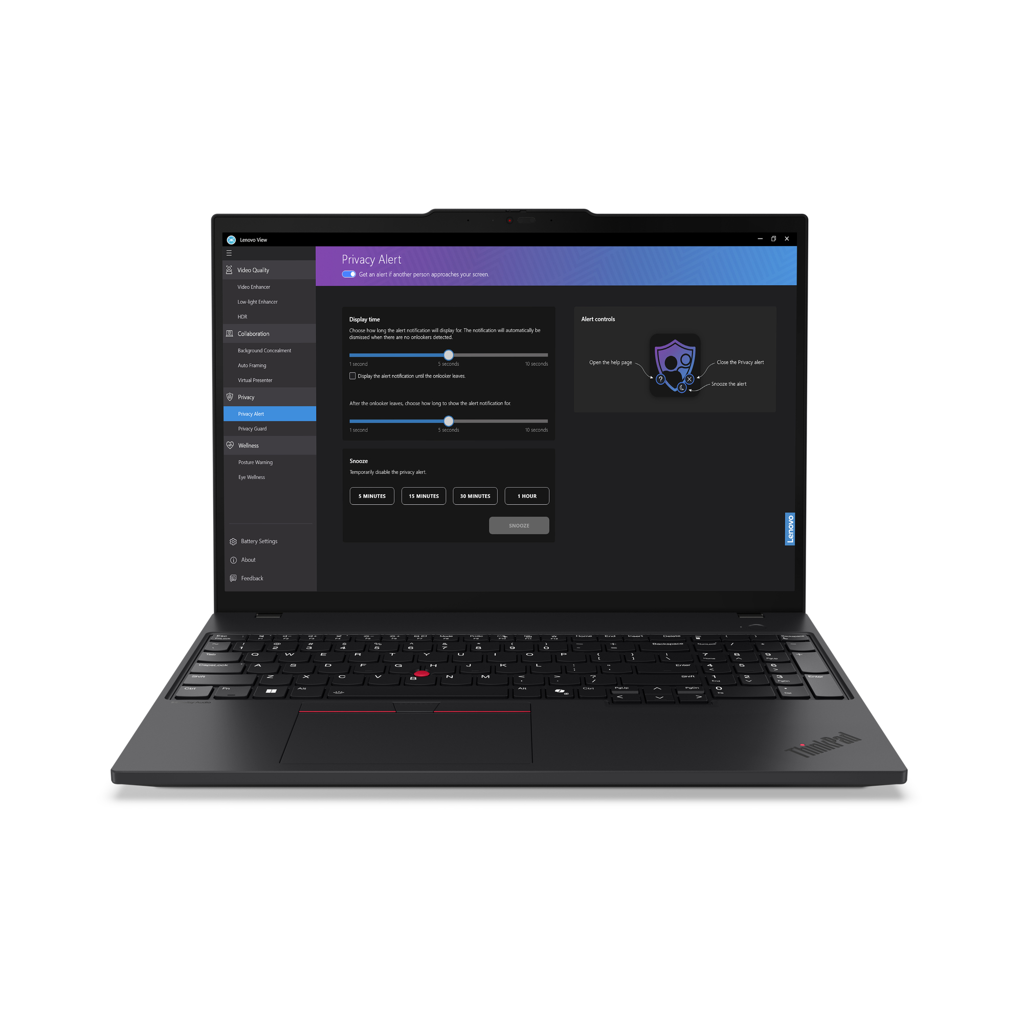 Lenovo ThinkPad T16 Gen 3 21MN - 180°-Scharnierdesign - Intel Core Ultra 7 155U / 1.7 GHz - Win 11 P