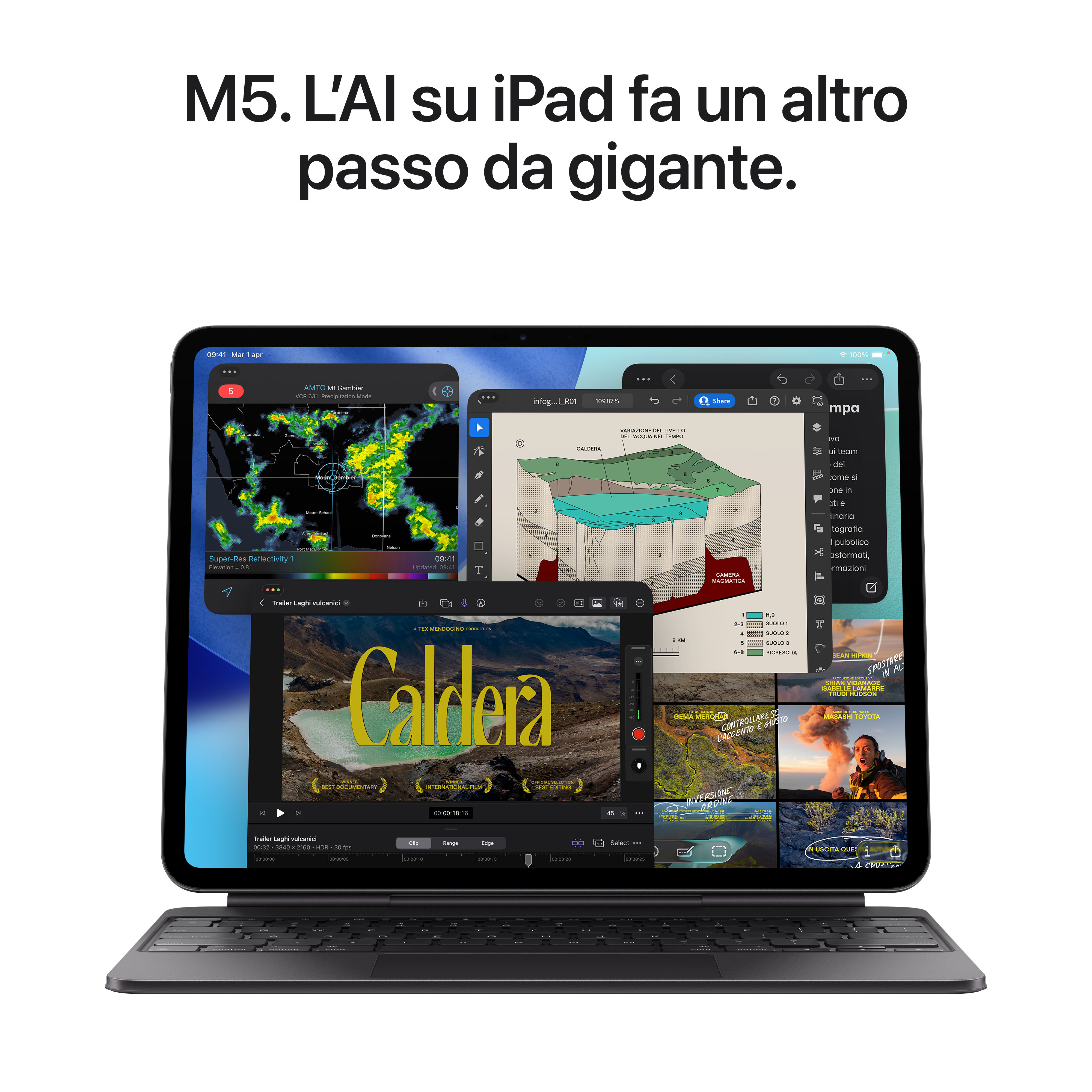Apple iPad Pro 13" M5, silber, 12GB RAM, 512GB Flash