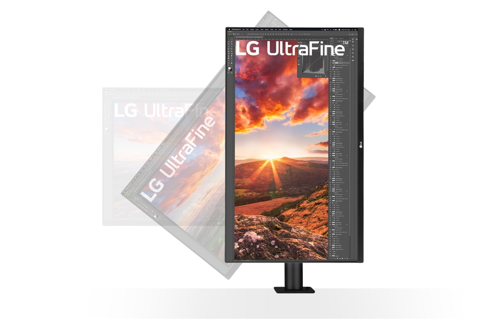 LG UltraFine 32UN880K-B Monitor 81.3cm (32") 4K UHD, IPS, 5ms, HDMI, Displayport, USB