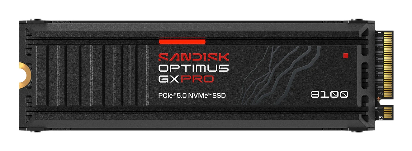 SanDisk Optimus GX PRO 8100 - SSD - verschlüsselt - 2 TB - intern - M.2 2280 S3-M (M.2 2280 S3-M)