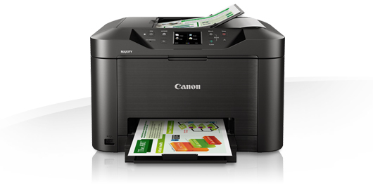 Canon MAXIFY MB5155, Tintenstrahl, Farbdruck, 600 x 1200 DPI, Farbkopieren, A4, Schwarz