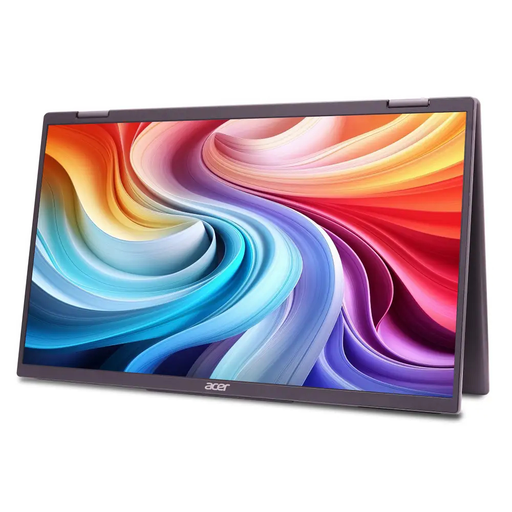 Acer PD3 PD163Qbmiuux Dual-Screen, 2x 15.6" FHD IPS, 60Hz, 8ms, 1x Mini-HDMI, 2x USB-C m. DP