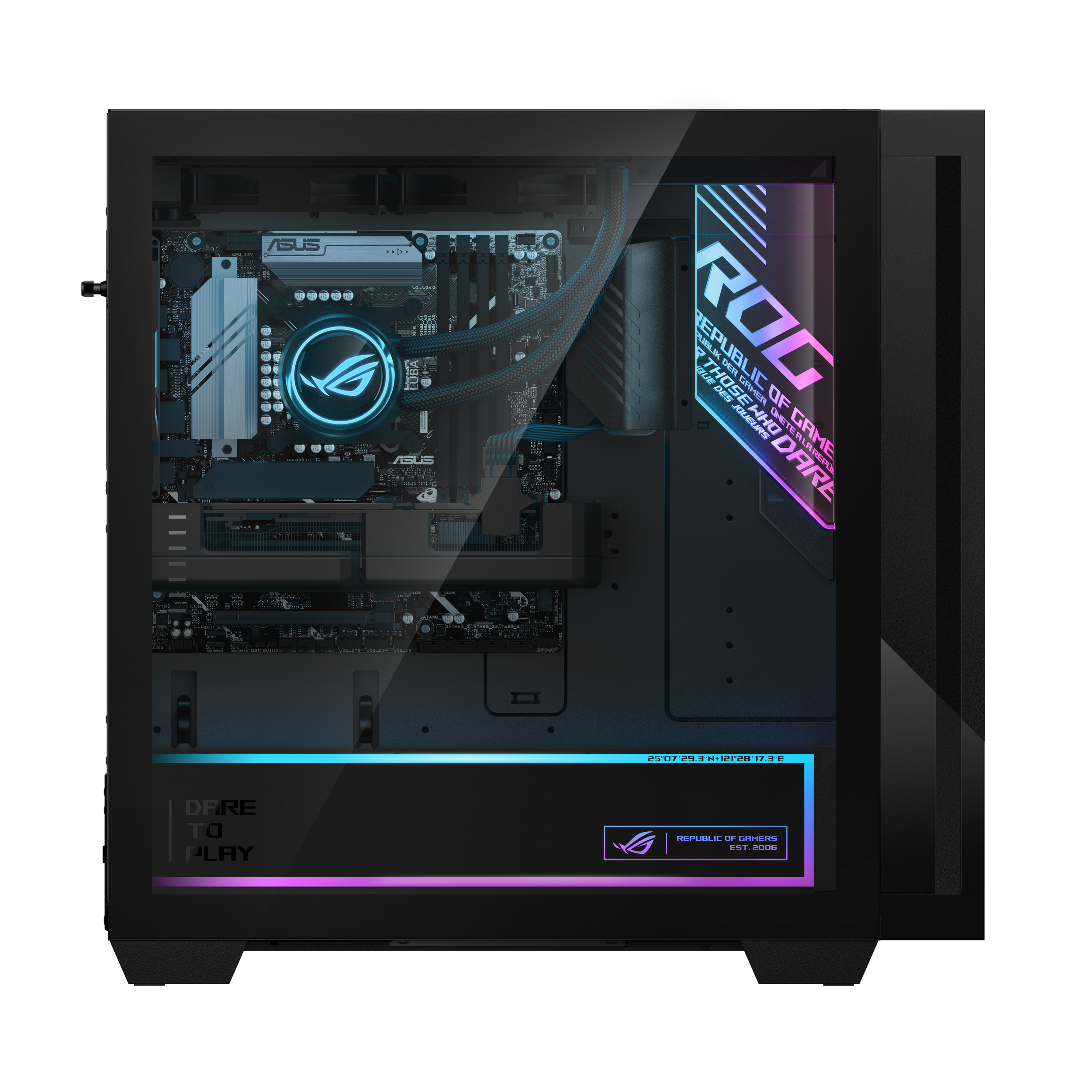 ASUS ROG G700 G700TF-7265KF562W, Intel Core Ultra 7, 265KF, 32 GB, 1 TB, Windows 11 Home, 64-Bit